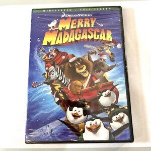 Merry Madagascar Widescreen/Full Screen DVD New Sealed